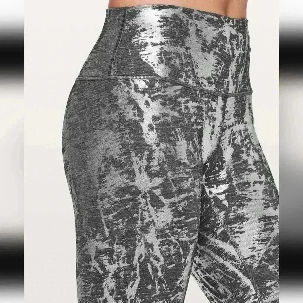 Lululemon Wunder Under Hi-Rise Tight *Brindle Foil 28